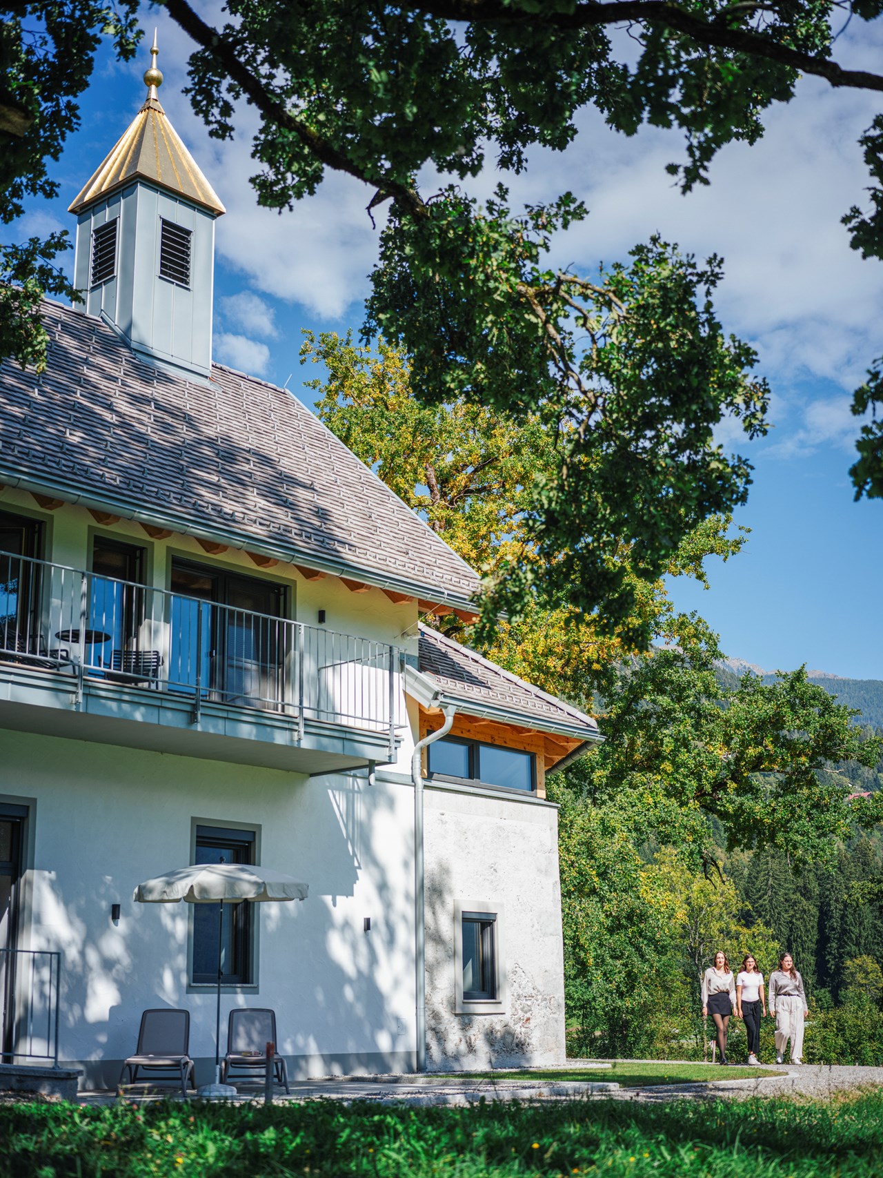 Das Jakob – Historia in Otium Hütten im Detail Außenbereich & Parkmöglichkeiten