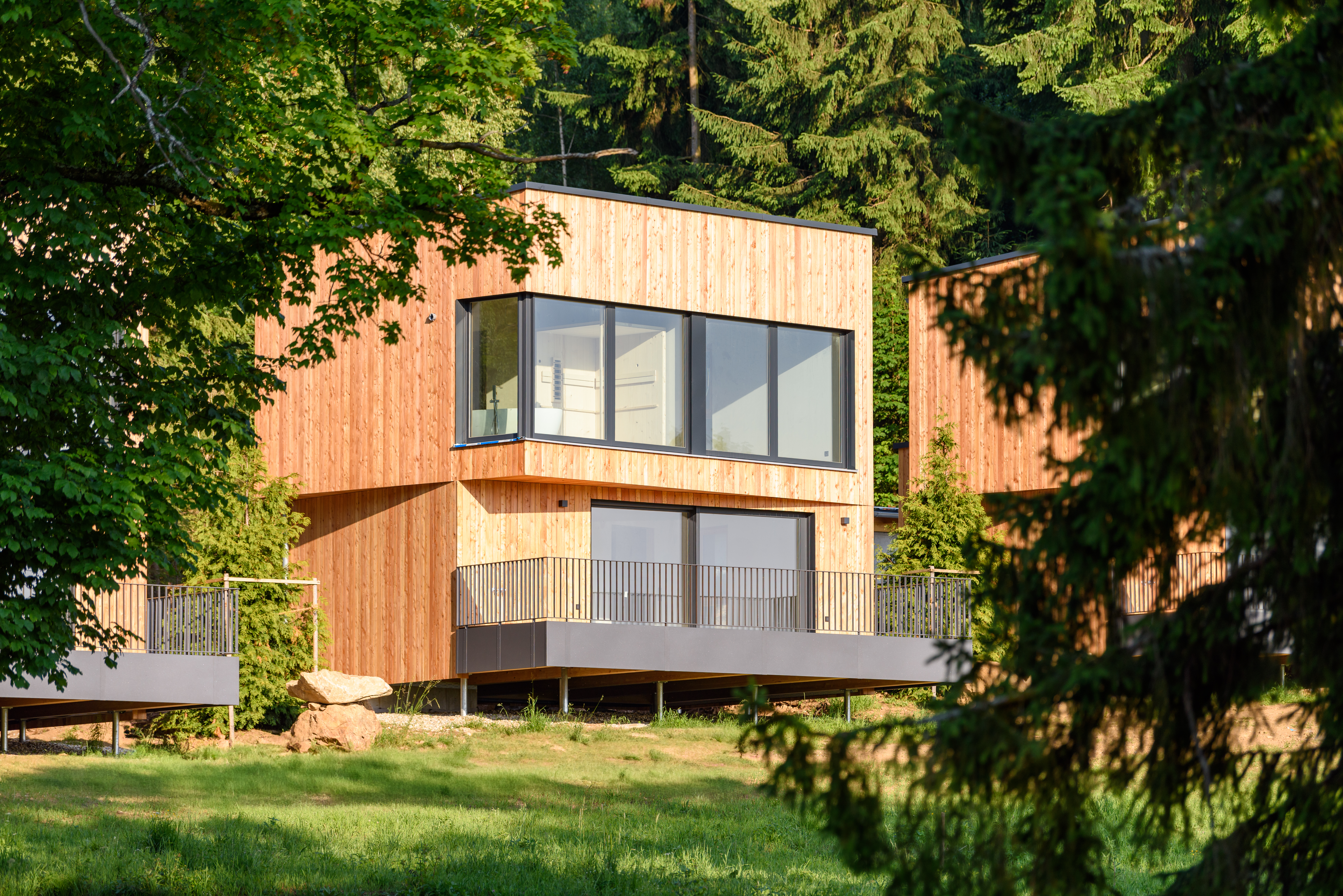 Chalet: Waldschlafhäusl  - GutsAlm Harlachberg - Außen, Umgebung