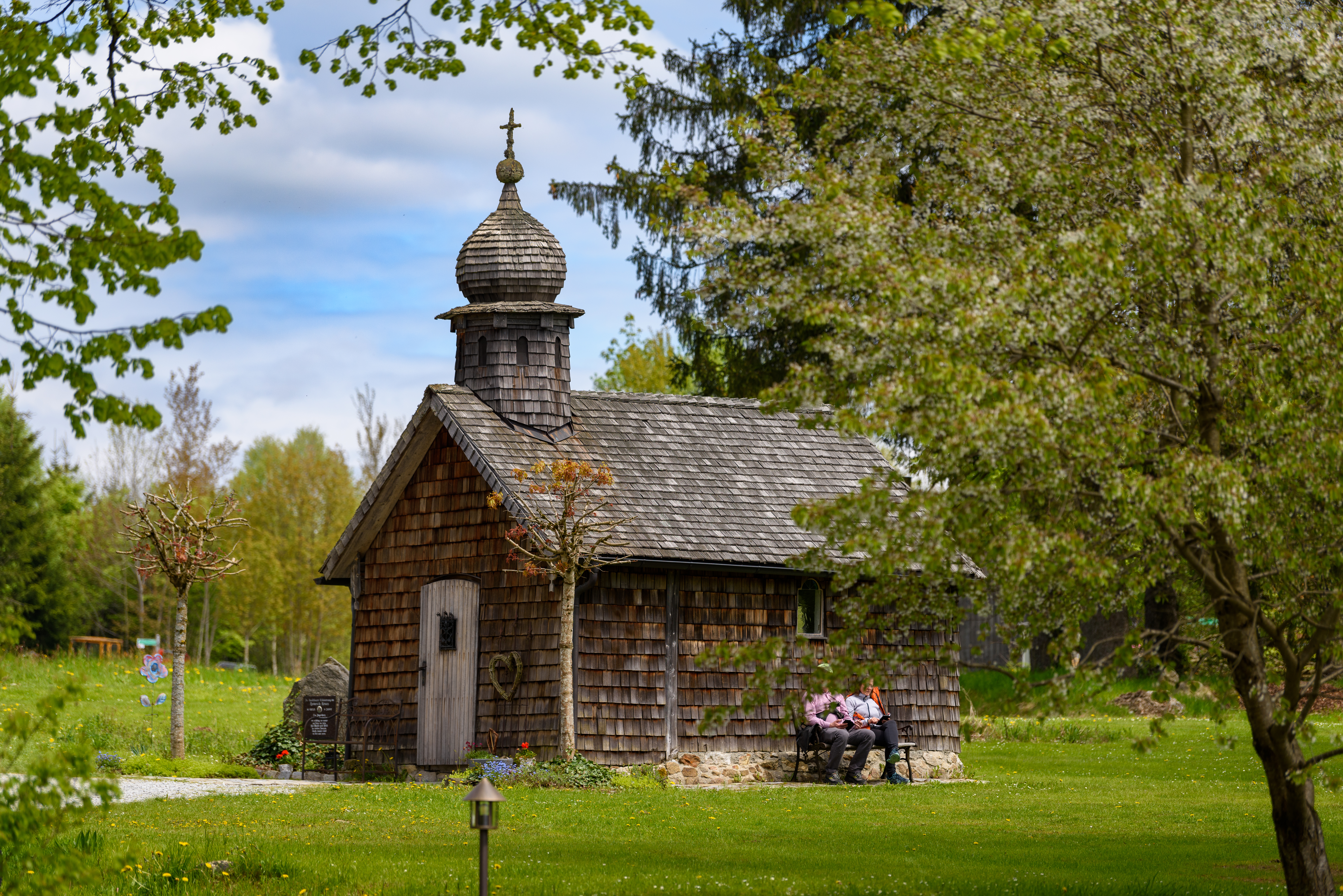 Chalet: Gutsalm Kapelle aus dem 17. Jahrhundert - GutsAlm Harlachberg - Außen, Umgebung