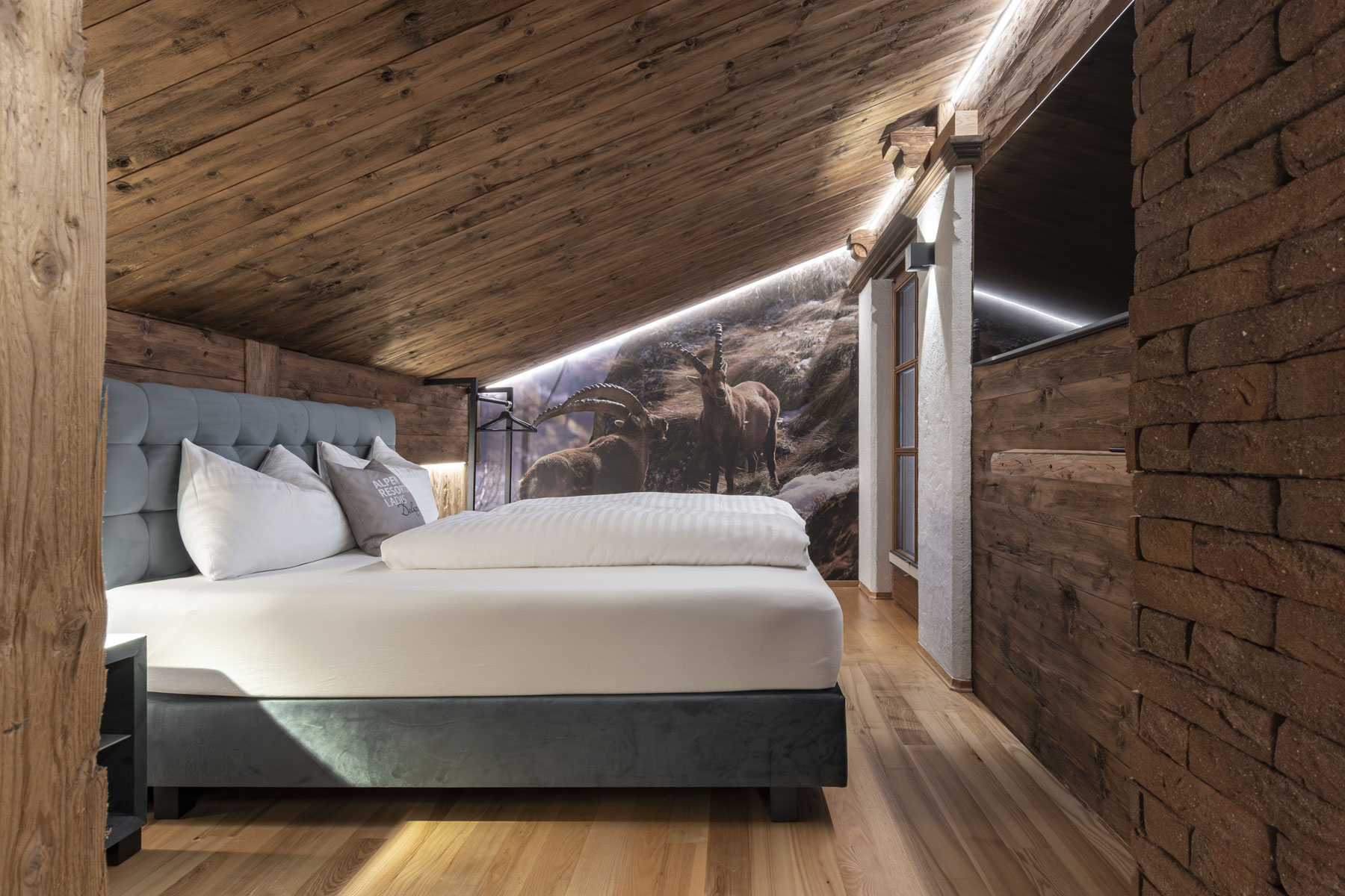 Chalet: Schlafzimmer - Chalet Laudegg - Innen