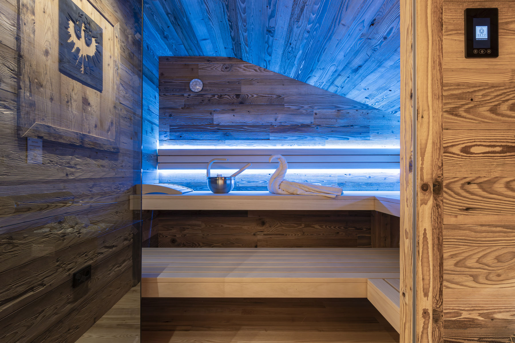 Chalet: Sauna - Chalet Laudegg - Wellness | Entspannen