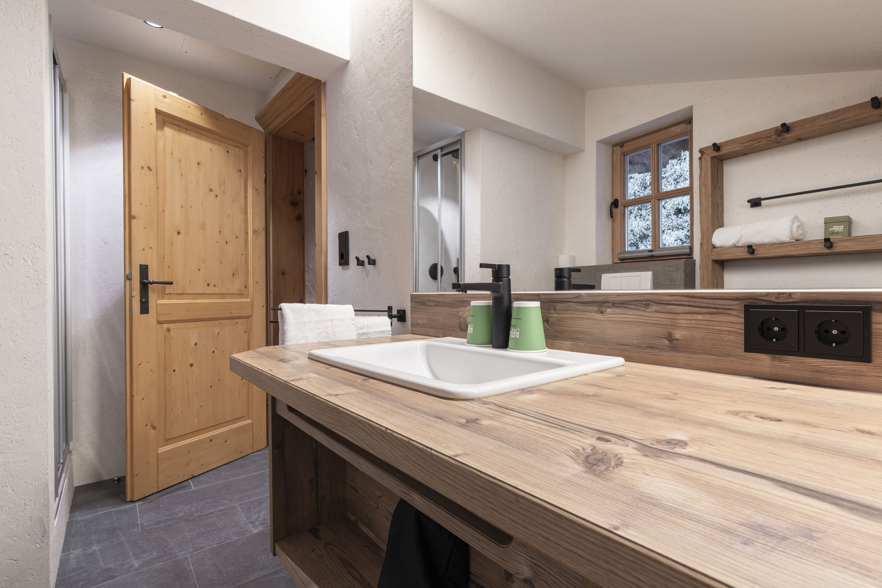 Chalet: Badezimmer - Chalet Laudegg - Innen