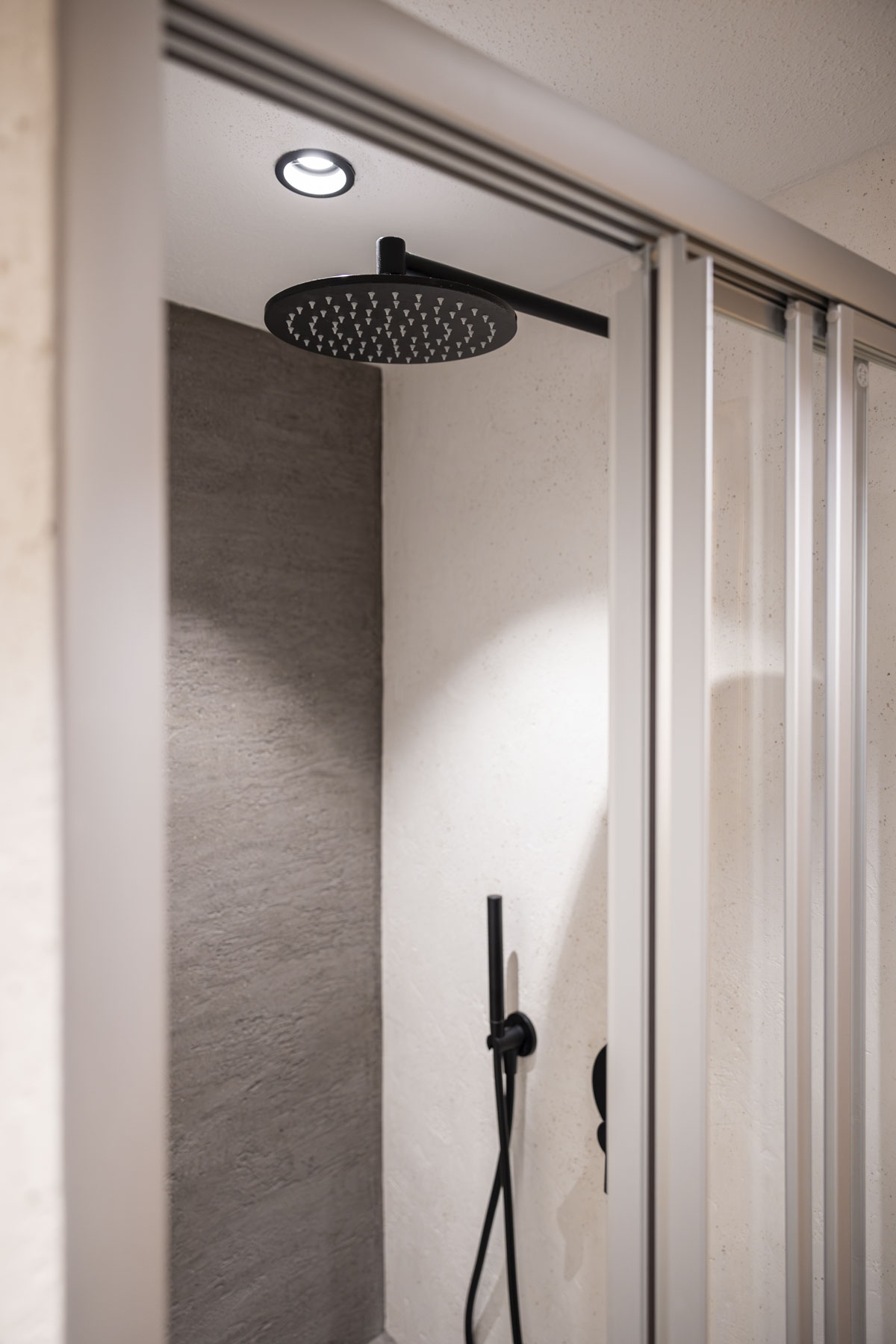 Chalet: Dusche - Chalet Laudegg - Innen