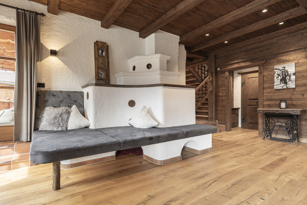 Chalet: Wohnbereich - Chalet Laudegg - Innen