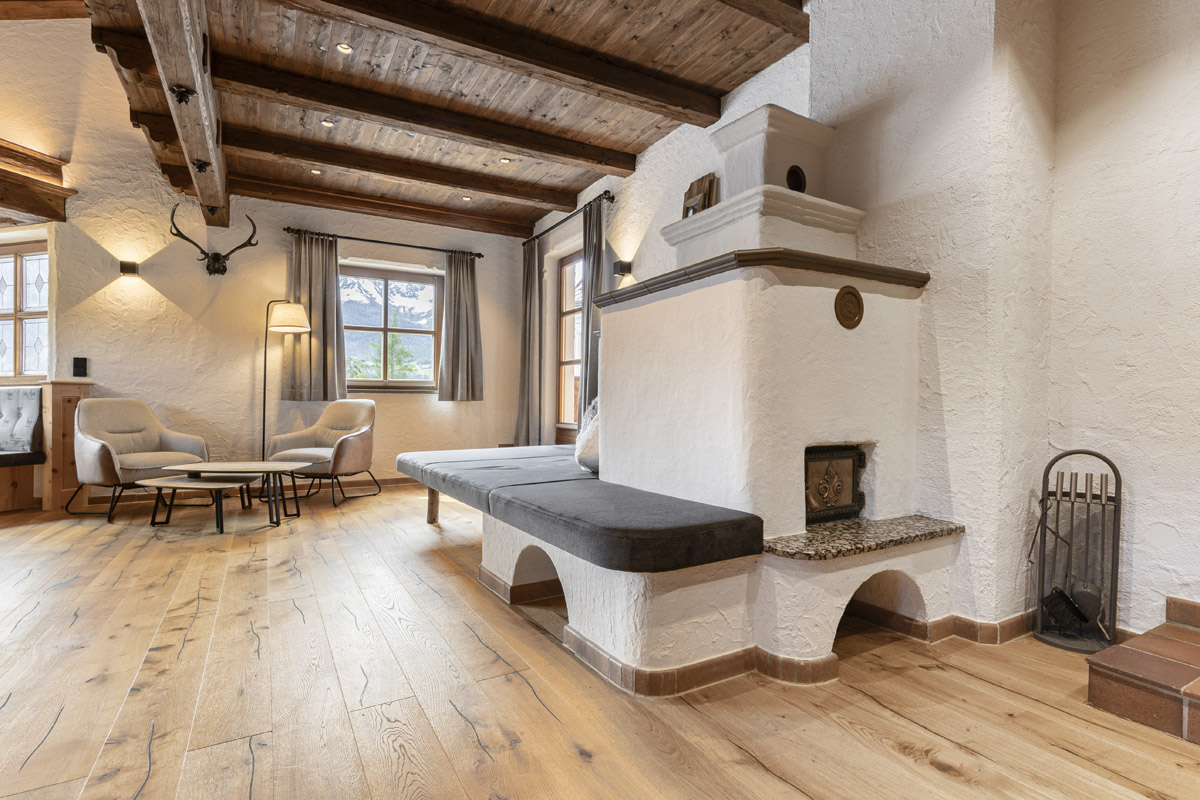 Hüttendorf - Sellrain - Wohnbereich - Chalet Laudegg