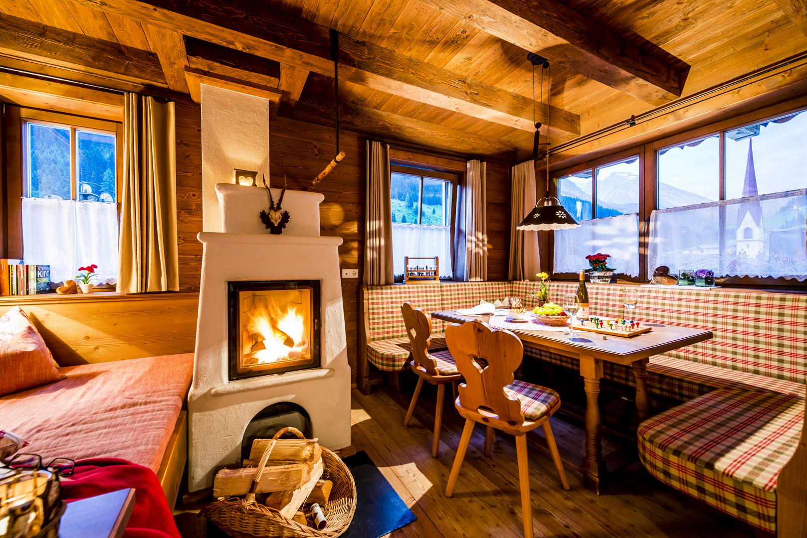 Alpendorf Anno Dazumal Hütten im Detail Fürstliches Chalet