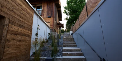 Hüttendorf - Parkplatz direkt an der Hütte - Privater Eingang - Luxus Chalet Schlossblick