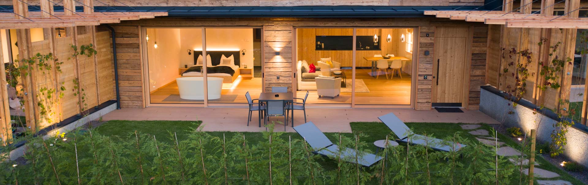 AURA CHALETS Hütten im Detail Aura Chalets