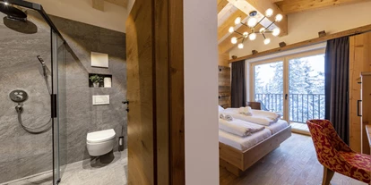 Hüttendorf - Chaletgröße: 4 - 6 Personen - Pinzgau - Masterbedroom Top3 mit Dusche/WC - Sam-Alm