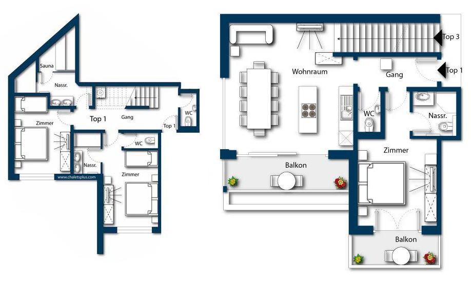 Sam-Alm  Hütten im Detail Sam-Alm Top 1