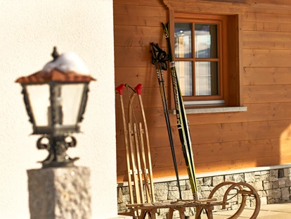 Hüttendorf - Hot Tub: beim Chalet - Winter im Bayerischen Wald - Wenighof Chalets