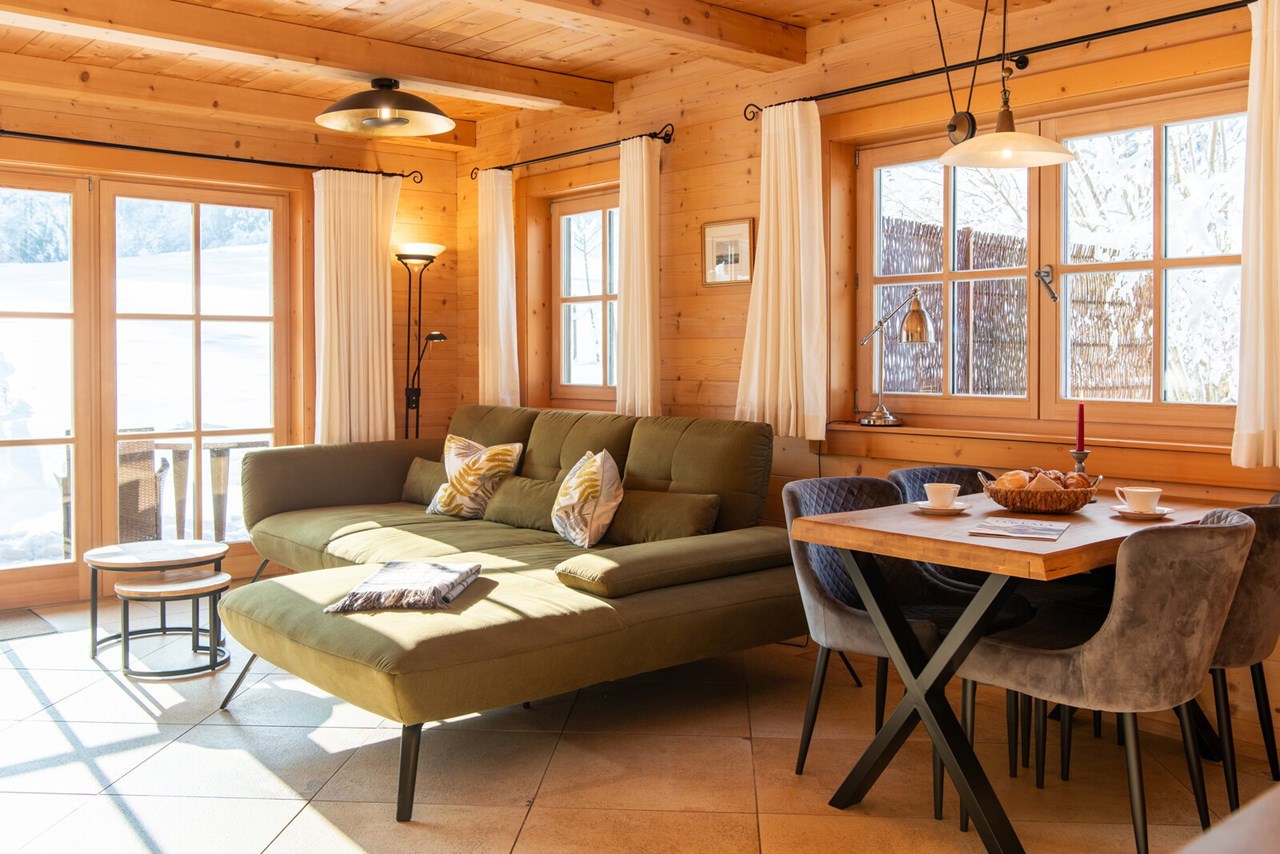 Beim Waicher, hundefreundliche Chalets mitten in der Natur. Hütten im Detail *****Sonntagshorn
