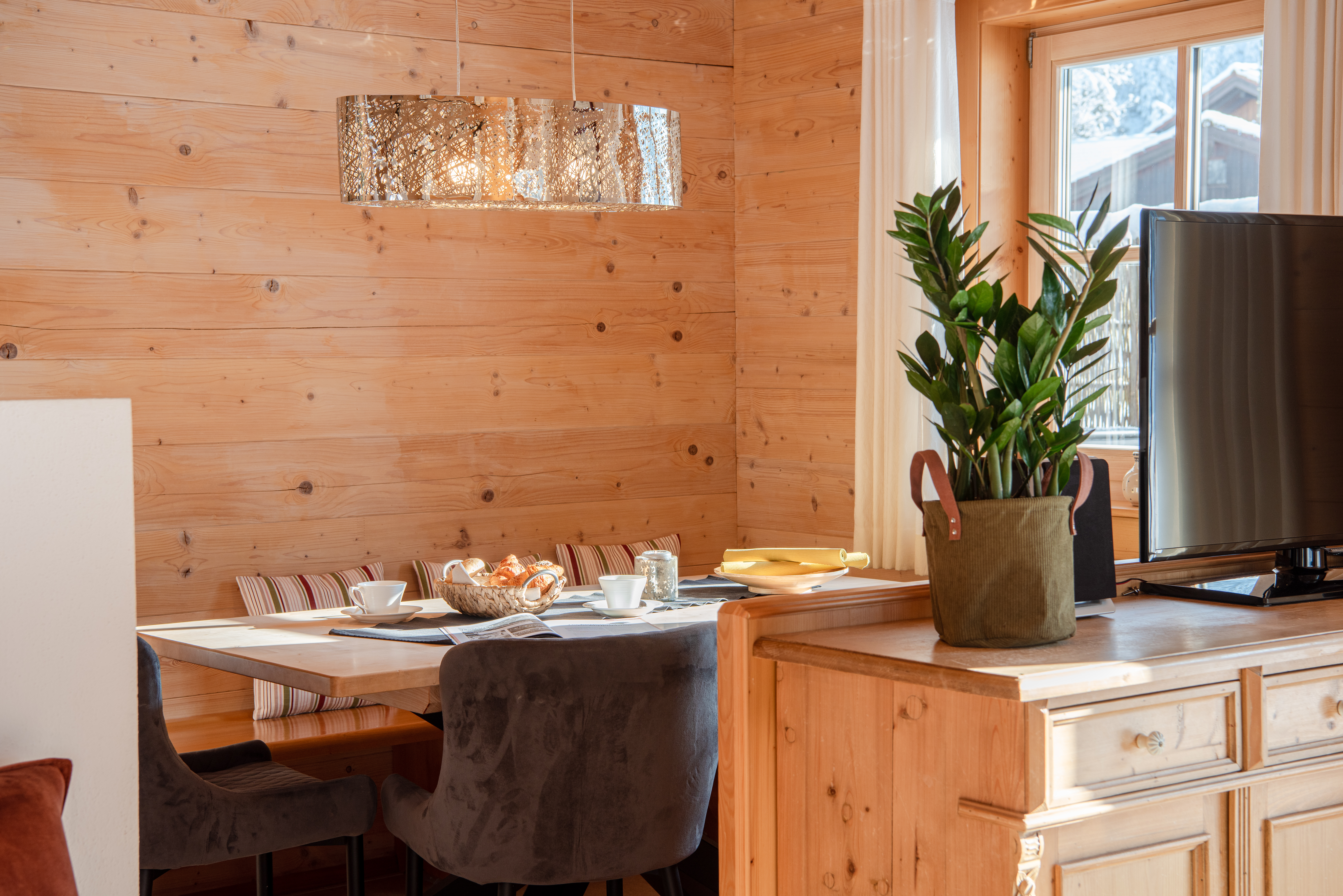 Chalet: Essplatz Chalet Rauschberg - Beim Waicher, hundefreundliche Chalets mitten in der Natur.
