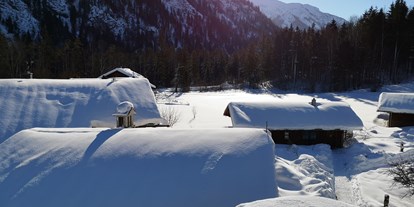 Hüttendorf - Geschirrspüler - Wintermärchen - Chalets Beim Waicher