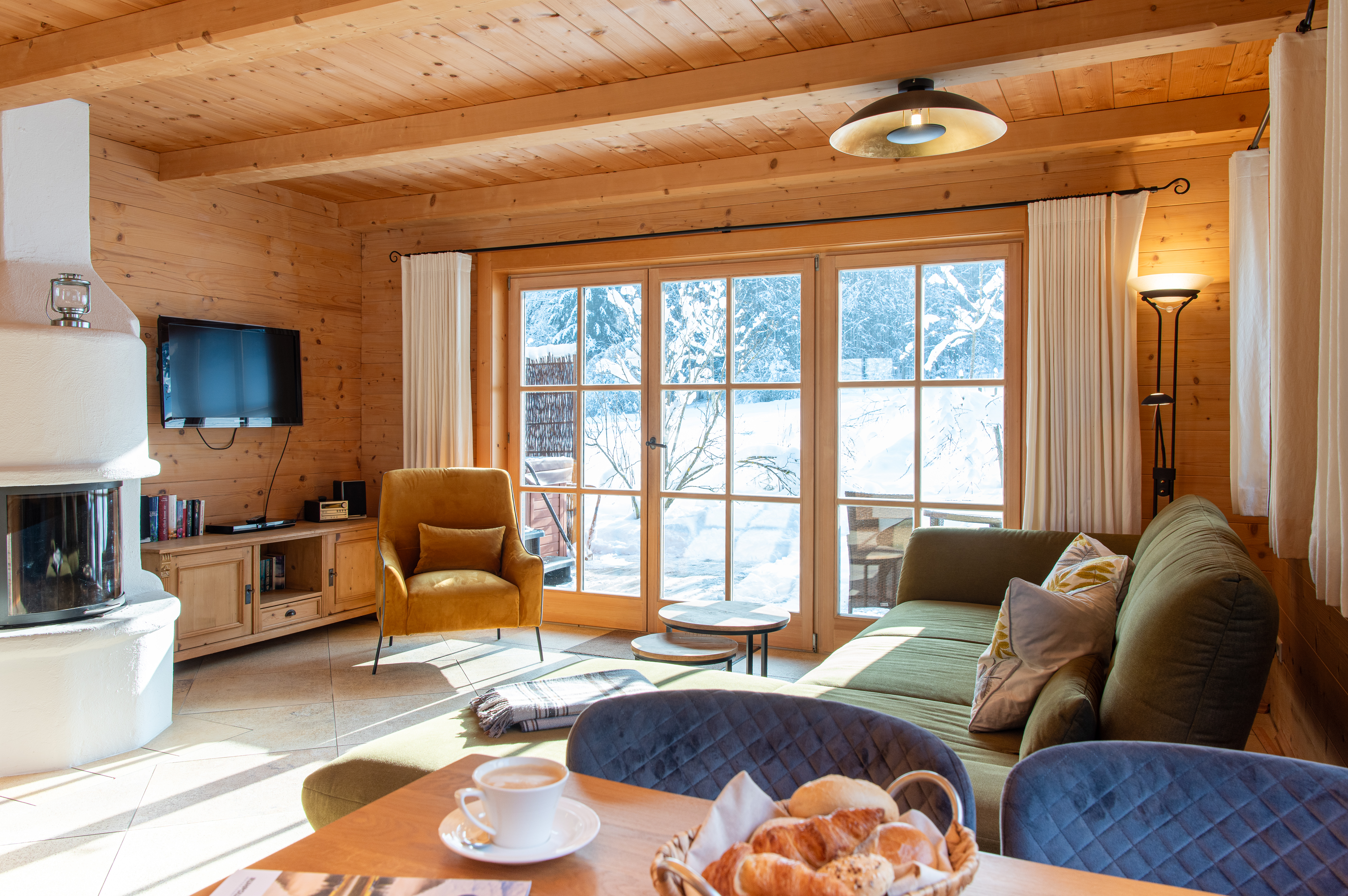 Chalet: Wohnen/Essen Sonntagshorn/Unternberg - Chalets&Suiten Beim Waicher