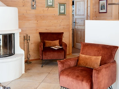 Hüttendorf - Whirlpool: beim Chalet - Kaminecke Chalet Rauschberg - Chalets&Suiten Beim Waicher