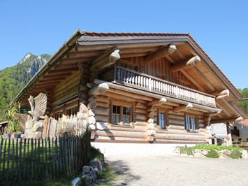 Chalets Beim Waicher Hütten im Detail Naturstammhaus
