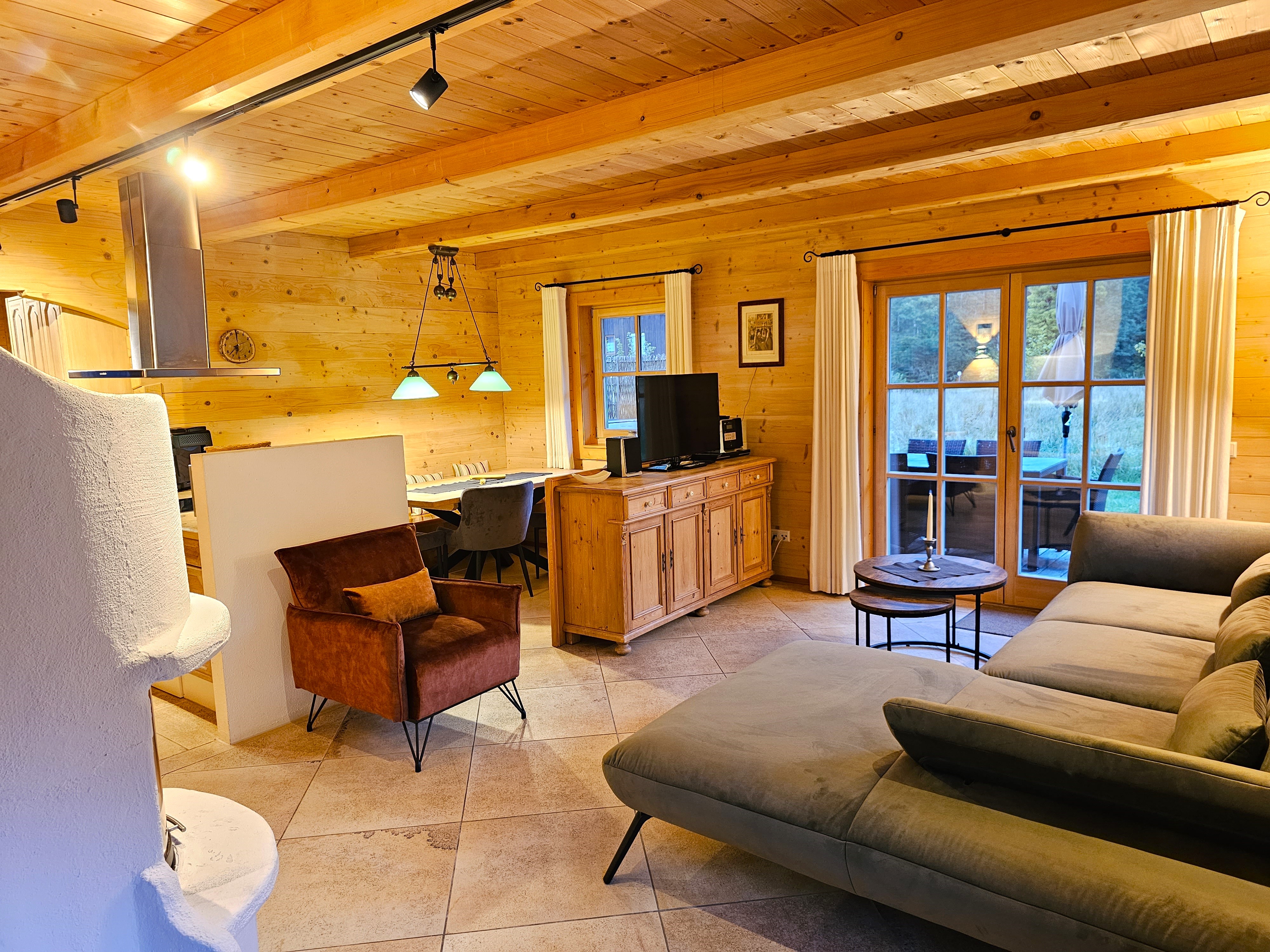 Chalets&Suiten Beim Waicher Hütten im Detail *****Chalet Rauschberg