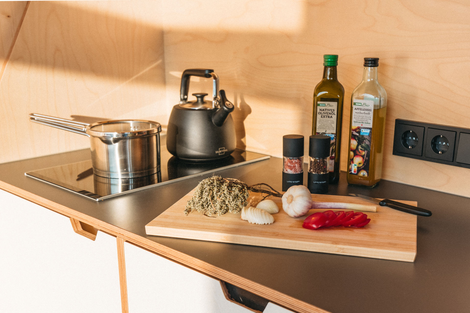 Chalet: Kochen - NaturResort Steinwald - Innen