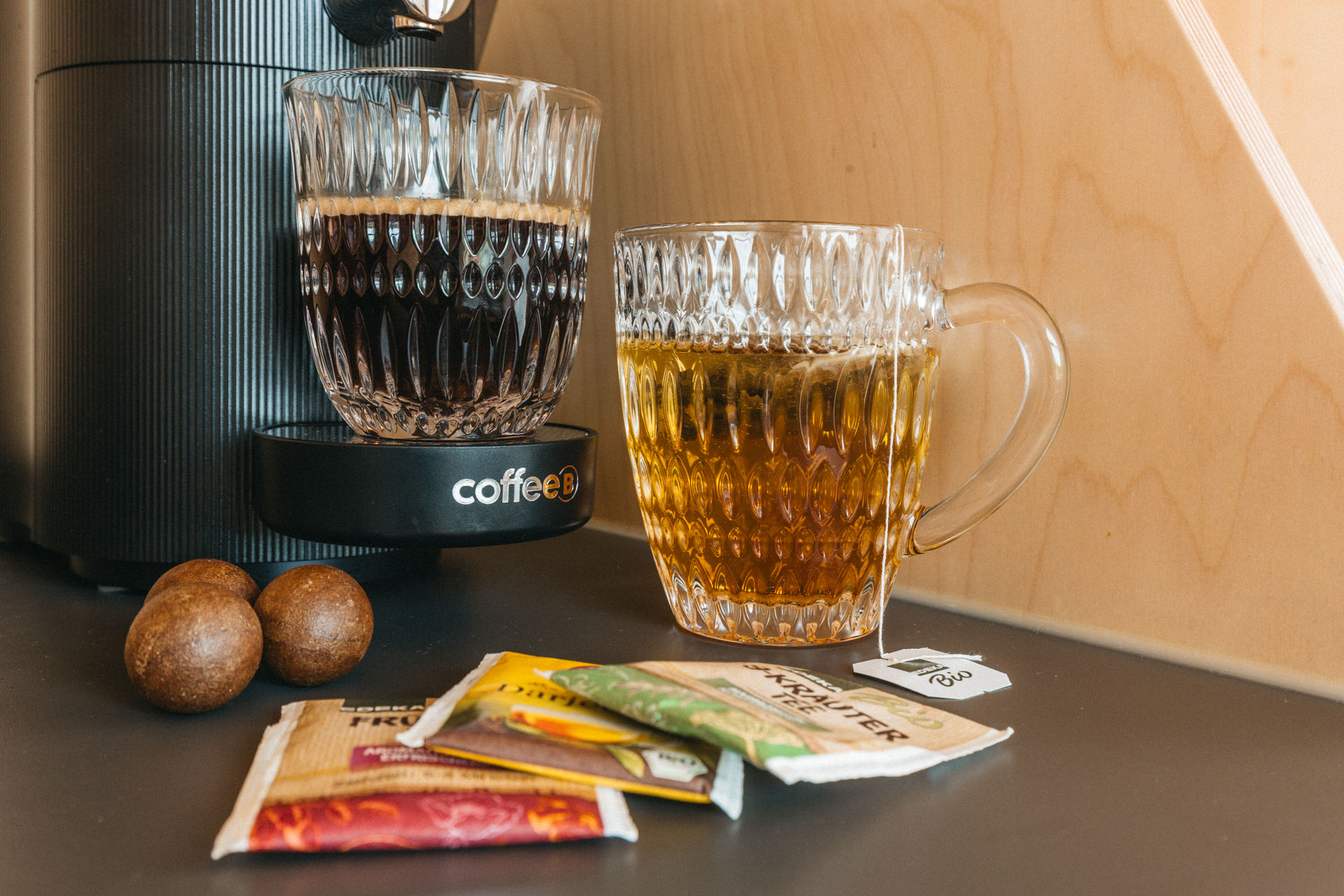 Chalet: Tee & Kaffee - NaturResort Steinwald - Innen