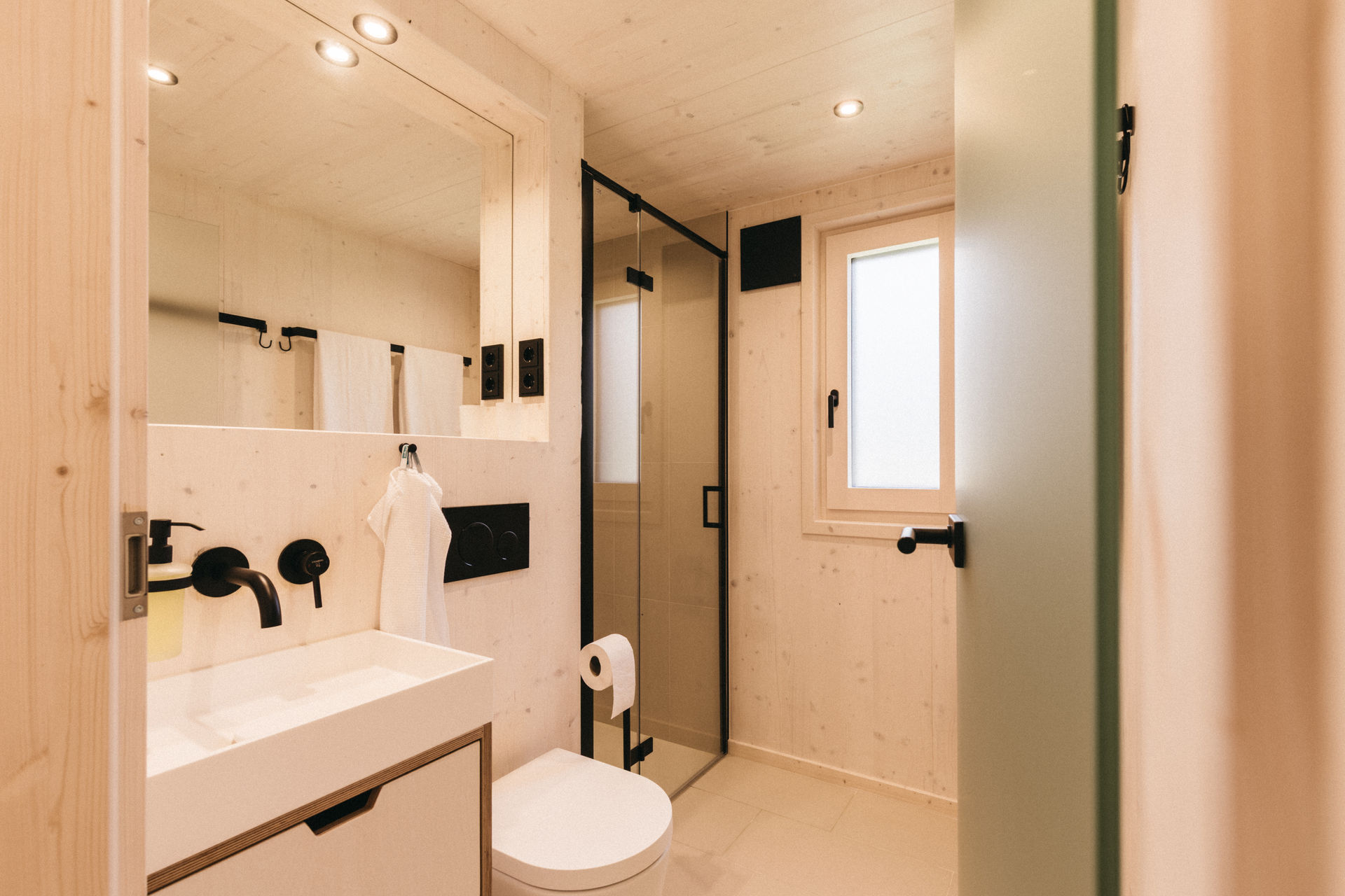 Chalet: Bad - NaturResort Steinwald - Innen