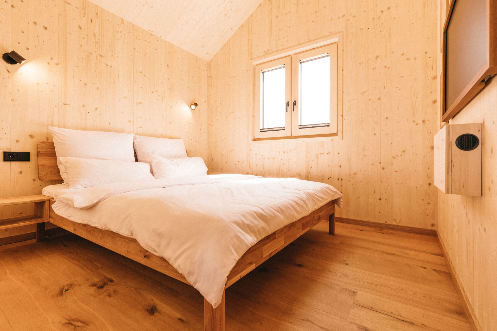 Chalet: Schlafzimmer - NaturResort Steinwald - Innen