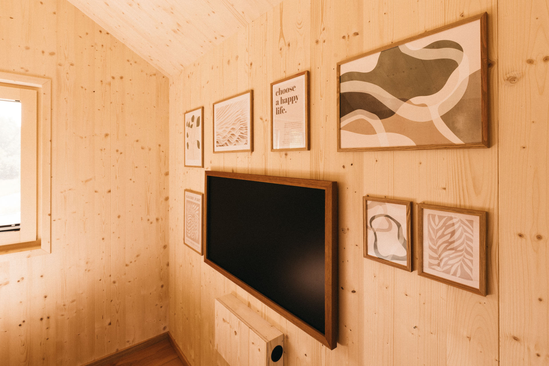 Chalet: TV & Bilder - NaturResort Steinwald - Innen