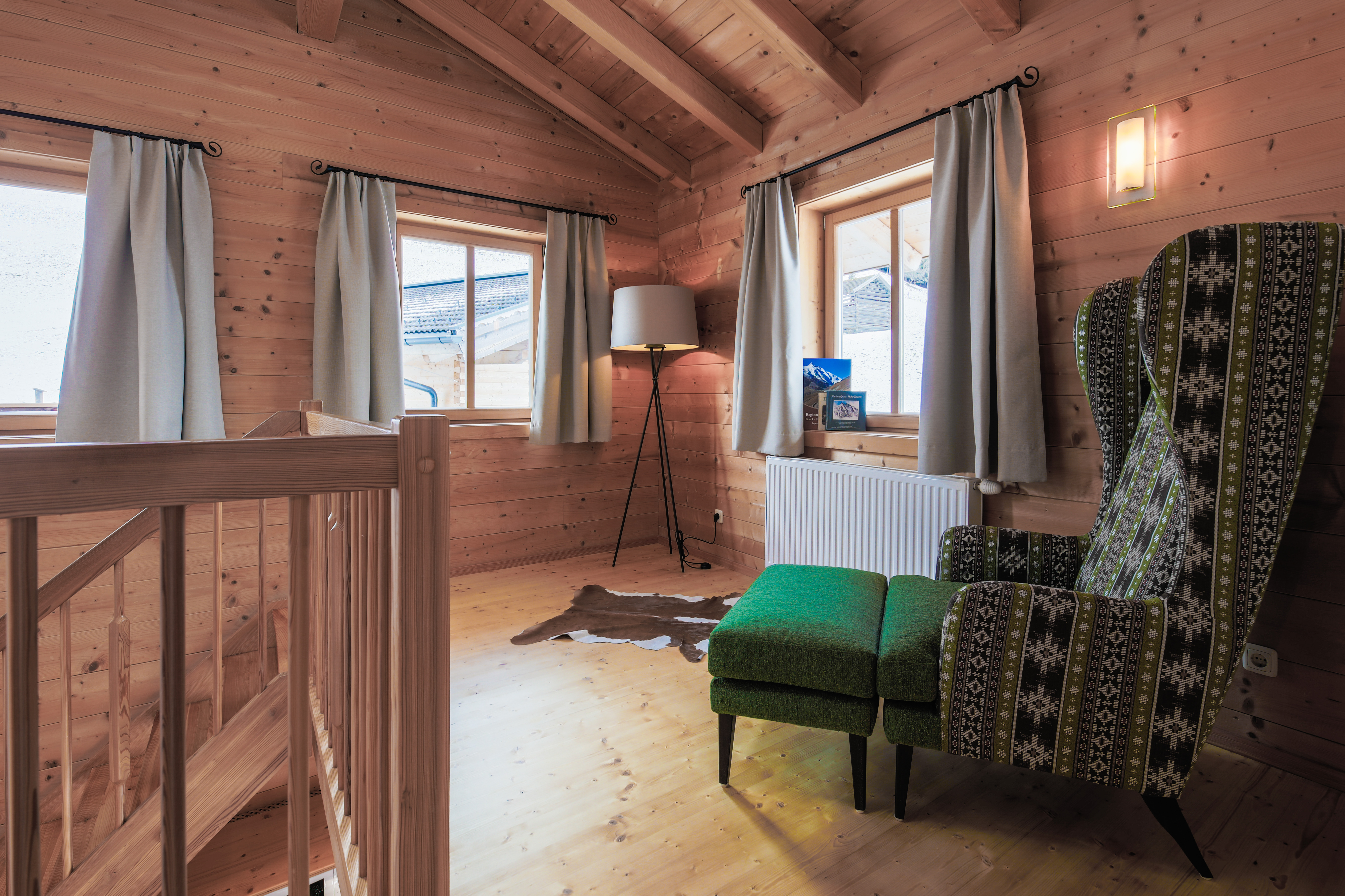 Hüttendorf - Frühstück: Frühstückservice - Region Zell am See - Galerie im Obergeschoss in einem Genuss-Chalet - Oberreit ****