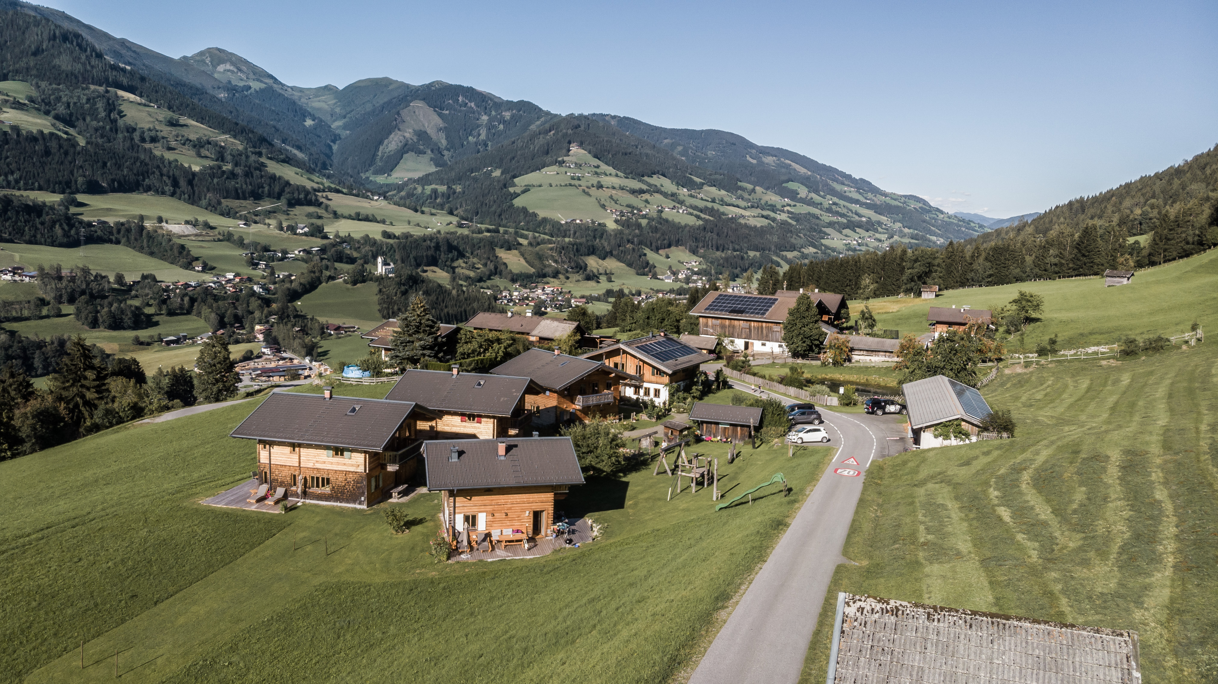 Hüttendorf - Frühstück: Frühstückservice - Region Zell am See - Oberreit im Sommer - Oberreit ****