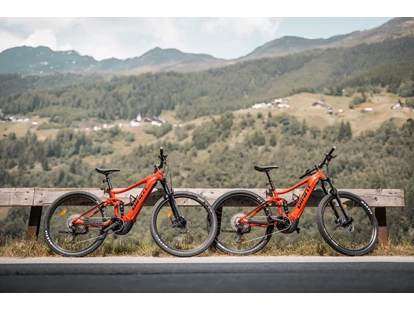 Hüttendorf - Schröcken - Hauseigener E-Bikeverleih - Boutique Hotel und Chalets Bergwiesenglück