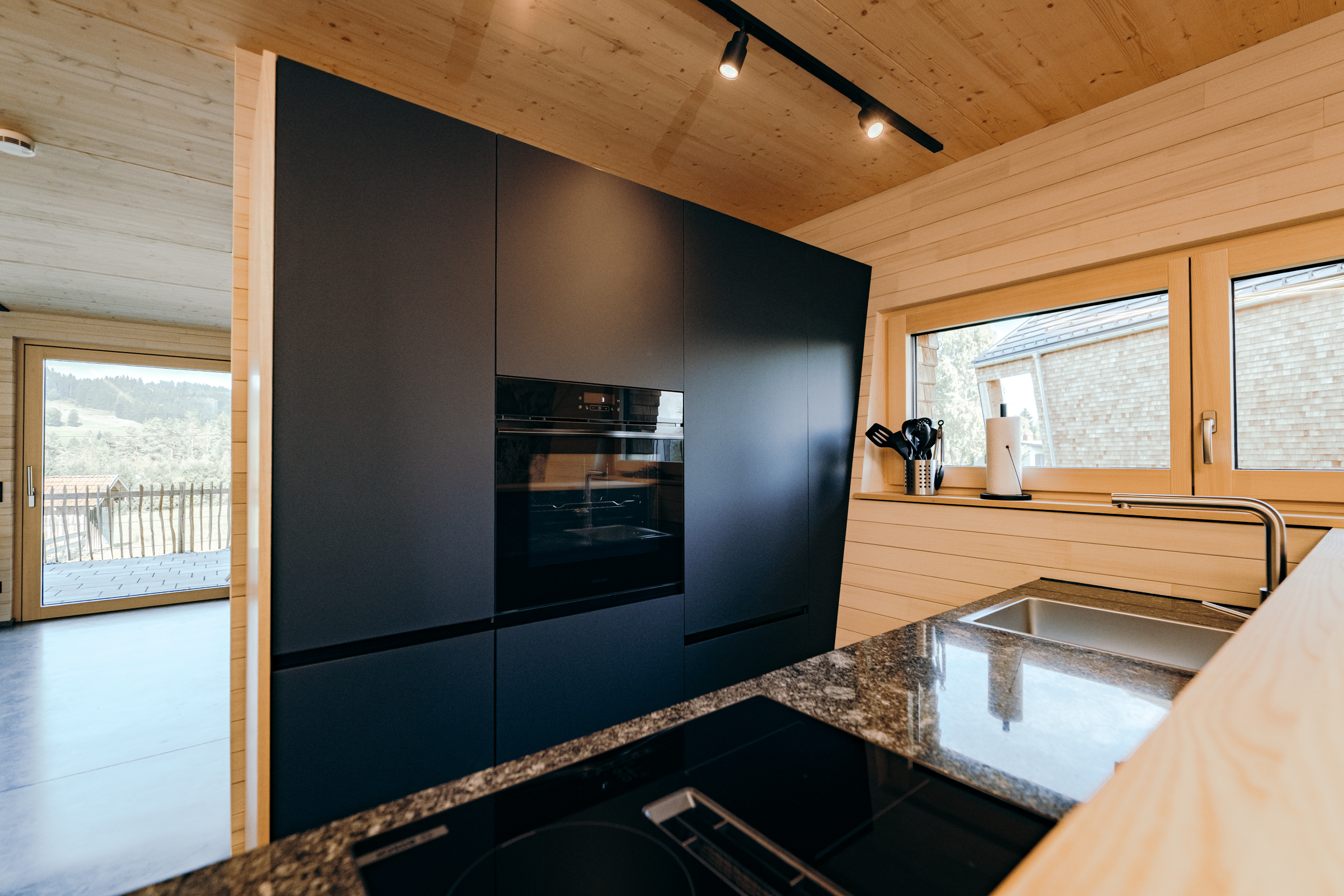 Hüttendorf - Schröcken - Küche Schwalbennest - Lindenhof fewos & chalets