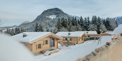Hüttendorf - Chaletgröße: 2 - 4 Personen - Ski Juwel Alpbachtal Wildschönau - Chalet mit privatem Whirlpool - Hygna Chalets