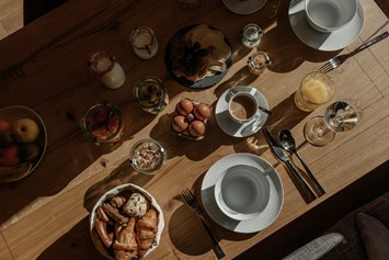 Chalet: Frühstück im Chalet - Hygna Chalets