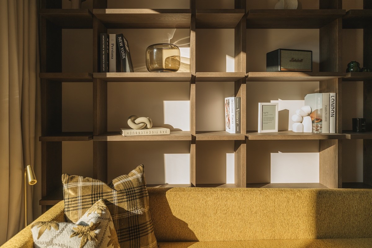 Agrad Chalets Hütten im Detail Wohnzimmer 