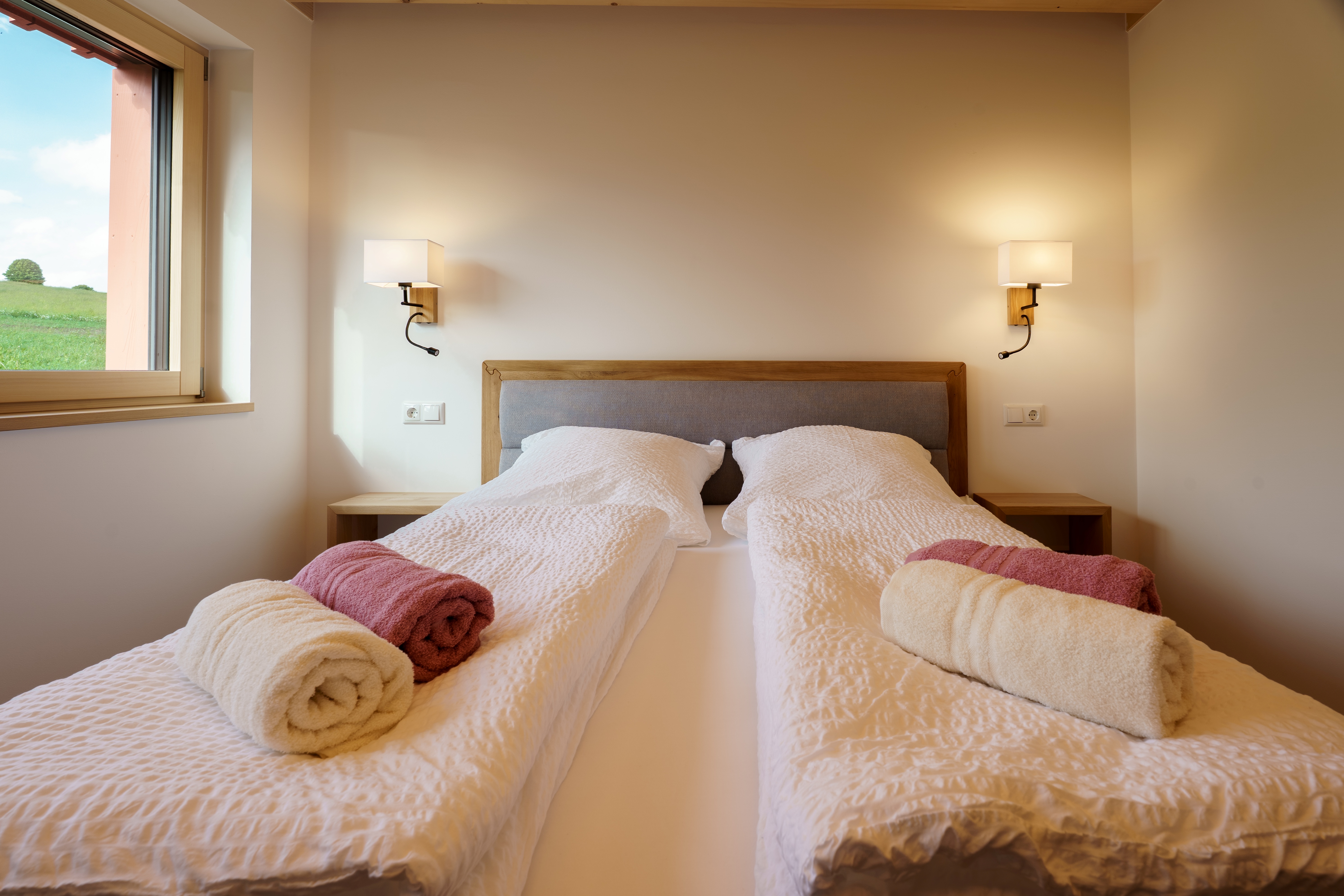 Chalet: Eltern-Schlafzimmer - Chalet Auszeit im Schönseer Land  - Innen