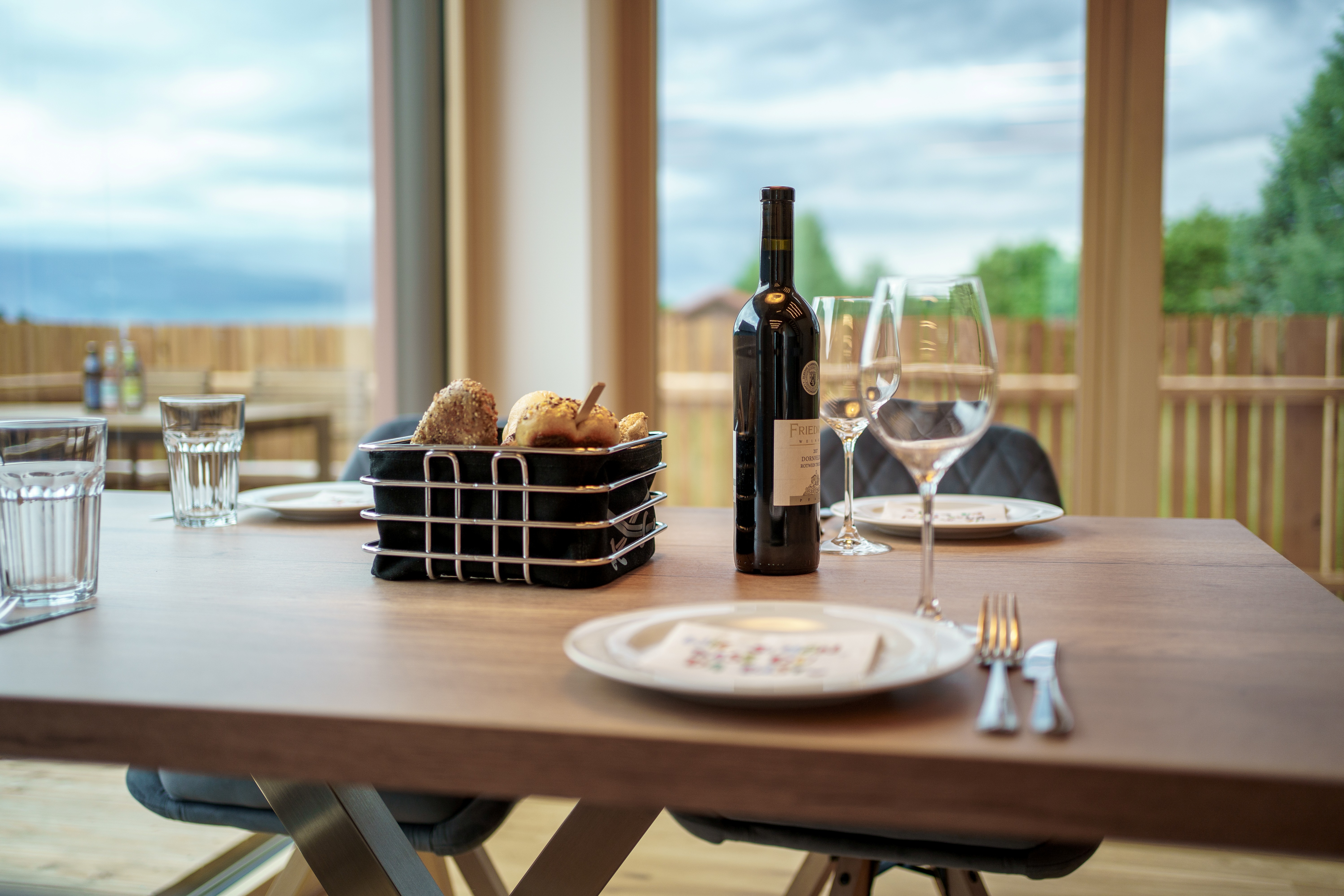 Chalet: Essbereich - Chalet Auszeit im Schönseer Land  - Innen