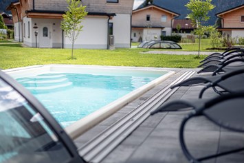 Chalet: Ferienresort Inzell - Außenansicht mit Pool - Ferienresort Inzell by ALPS RESORTS