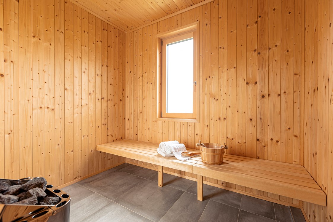 Chalet: großzügige Sauna - Ferienresort Inzell by ALPS RESORTS