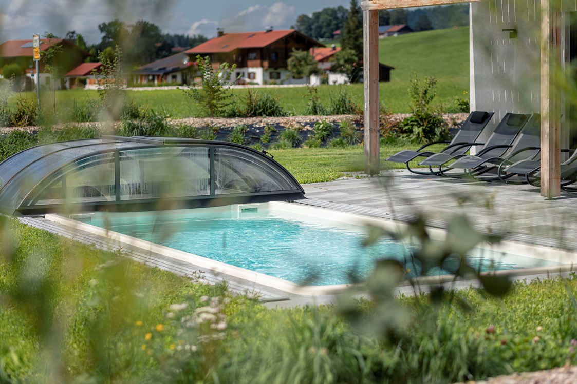 Chalet: privater Pool - Ferienresort Inzell by ALPS RESORTS