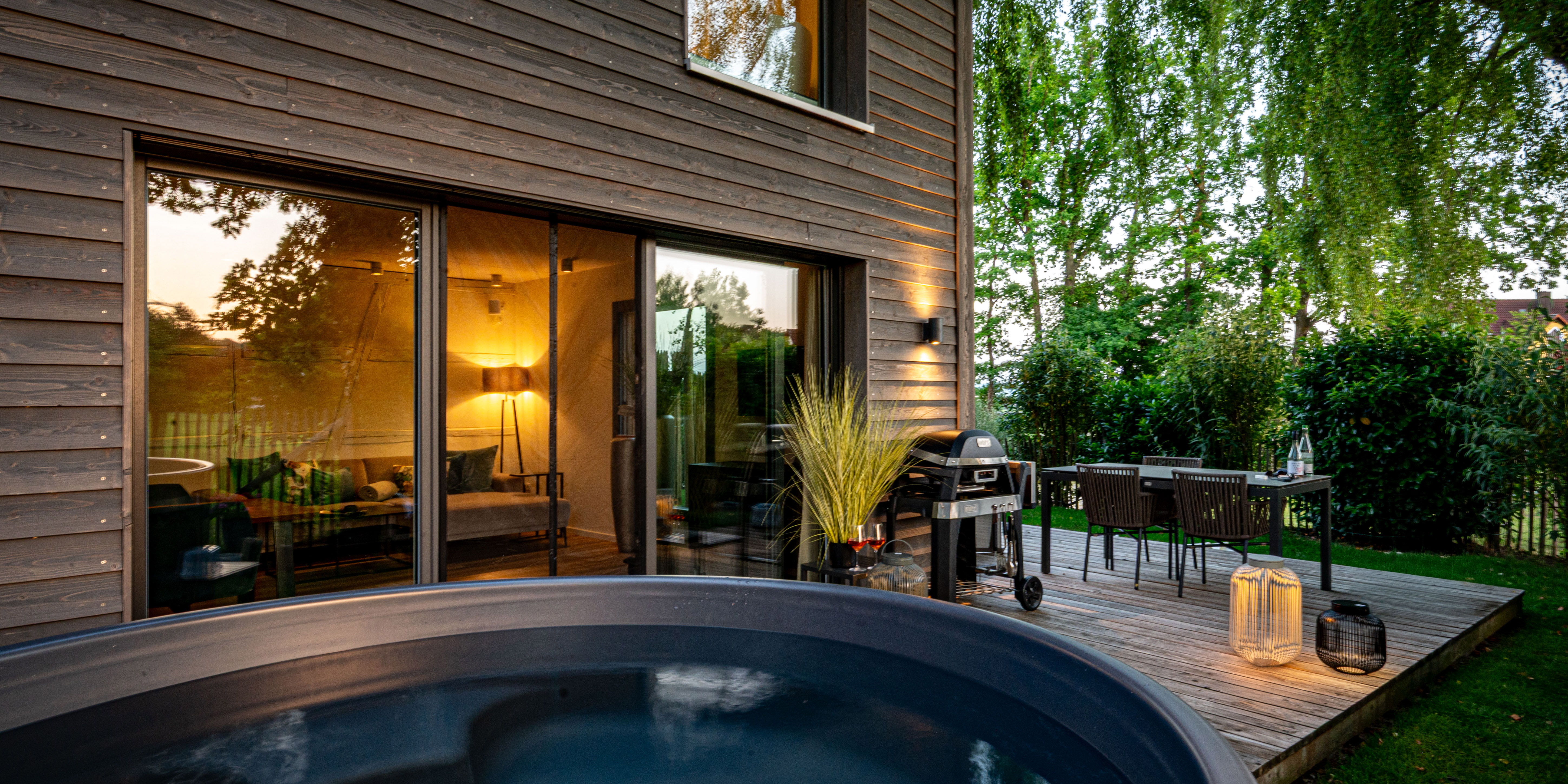 Hüttendorf - Chaletgröße: 6 - 8 Personen - BÜCHELBERGEREI Chaletdorf – Pool, Hottub, Sauna