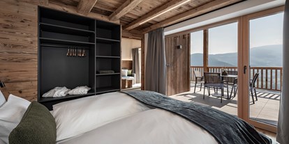 Hüttendorf - Südtirol - Schlafzimmer Chalet - Dilia Dolomites
