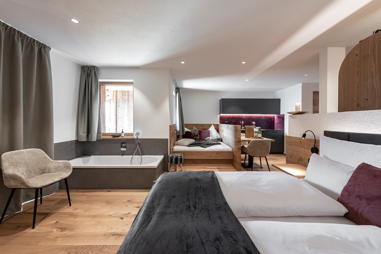 Dilia Dolomites Hütten im Detail Apartment Relax