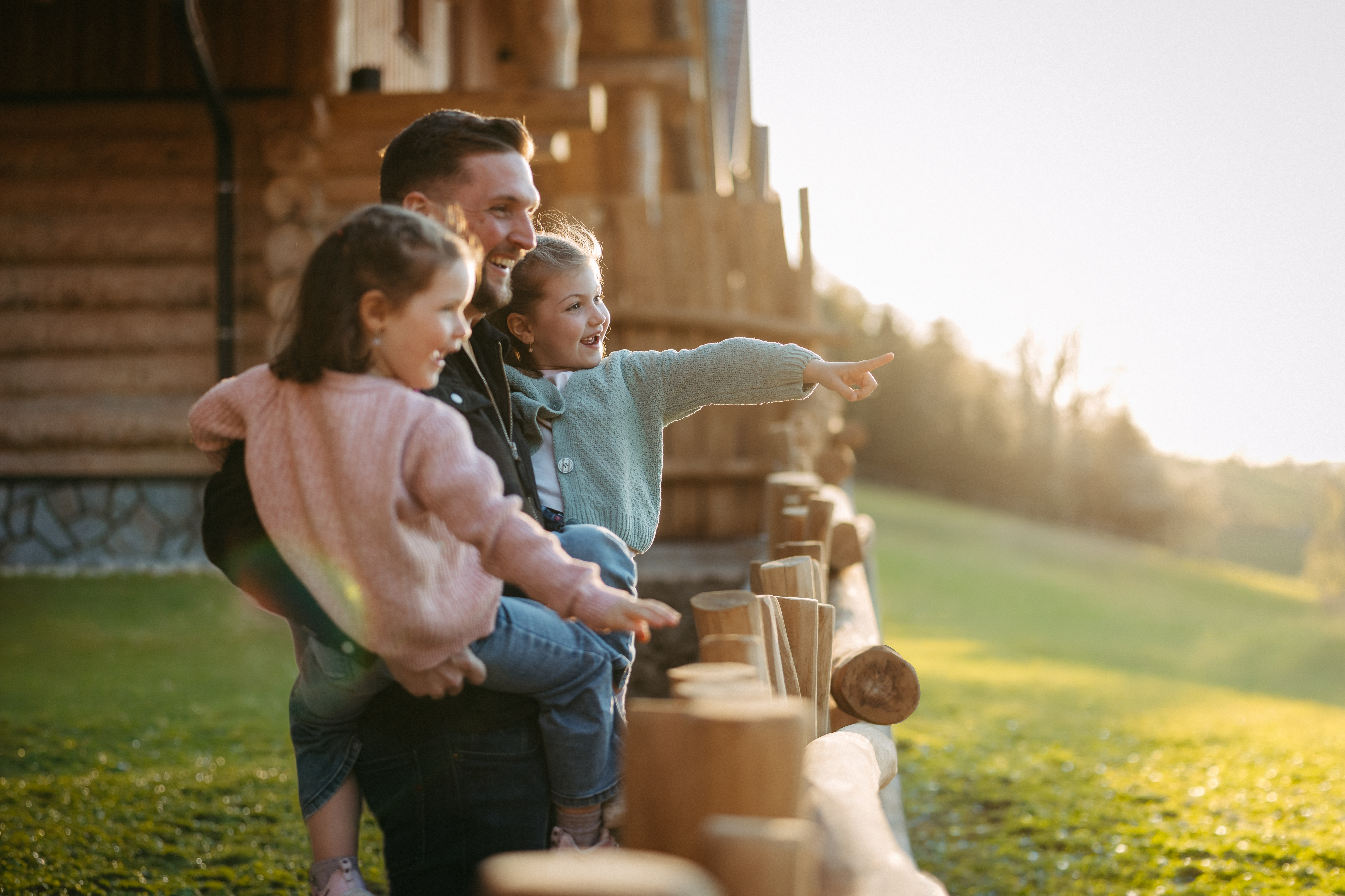 Chalet: Wildpark Blick - Wildpark Lodges - Außen