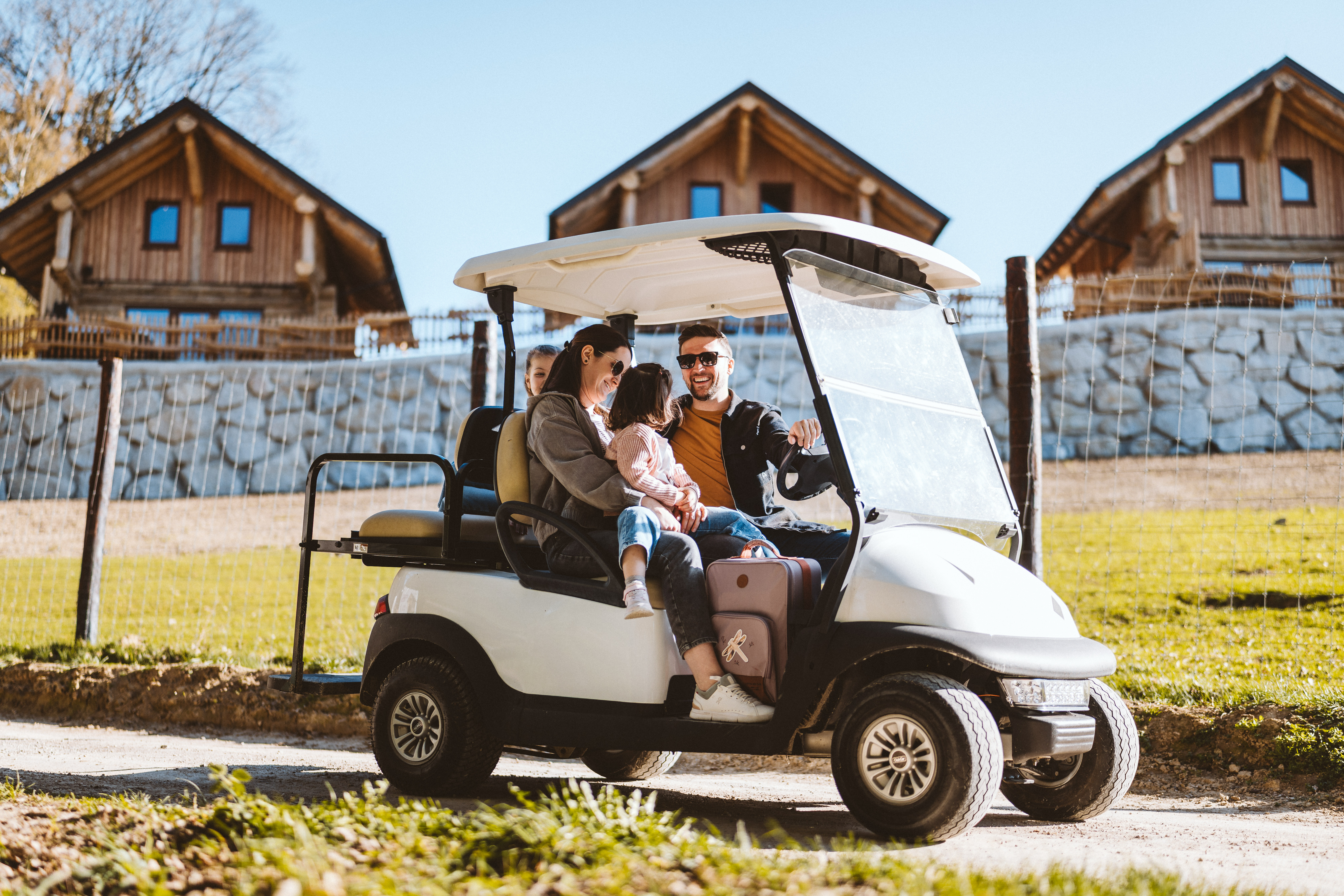 Chalet: Golfwagerl Wildpark Lodge - Wildpark Lodges - Außen