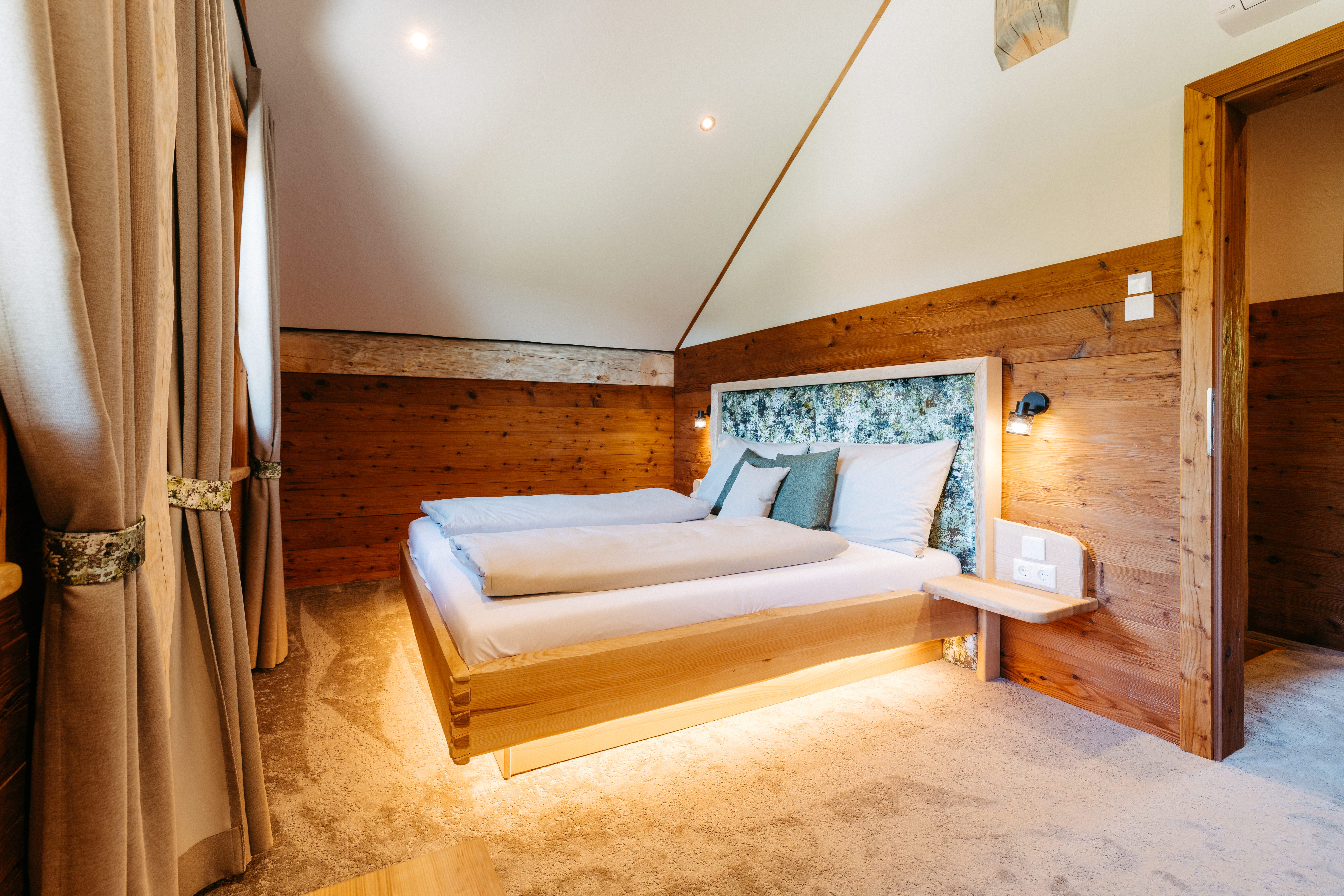 Chalet: Schlafzimmer Wildpark Lodge - Wildpark Lodges - Innen