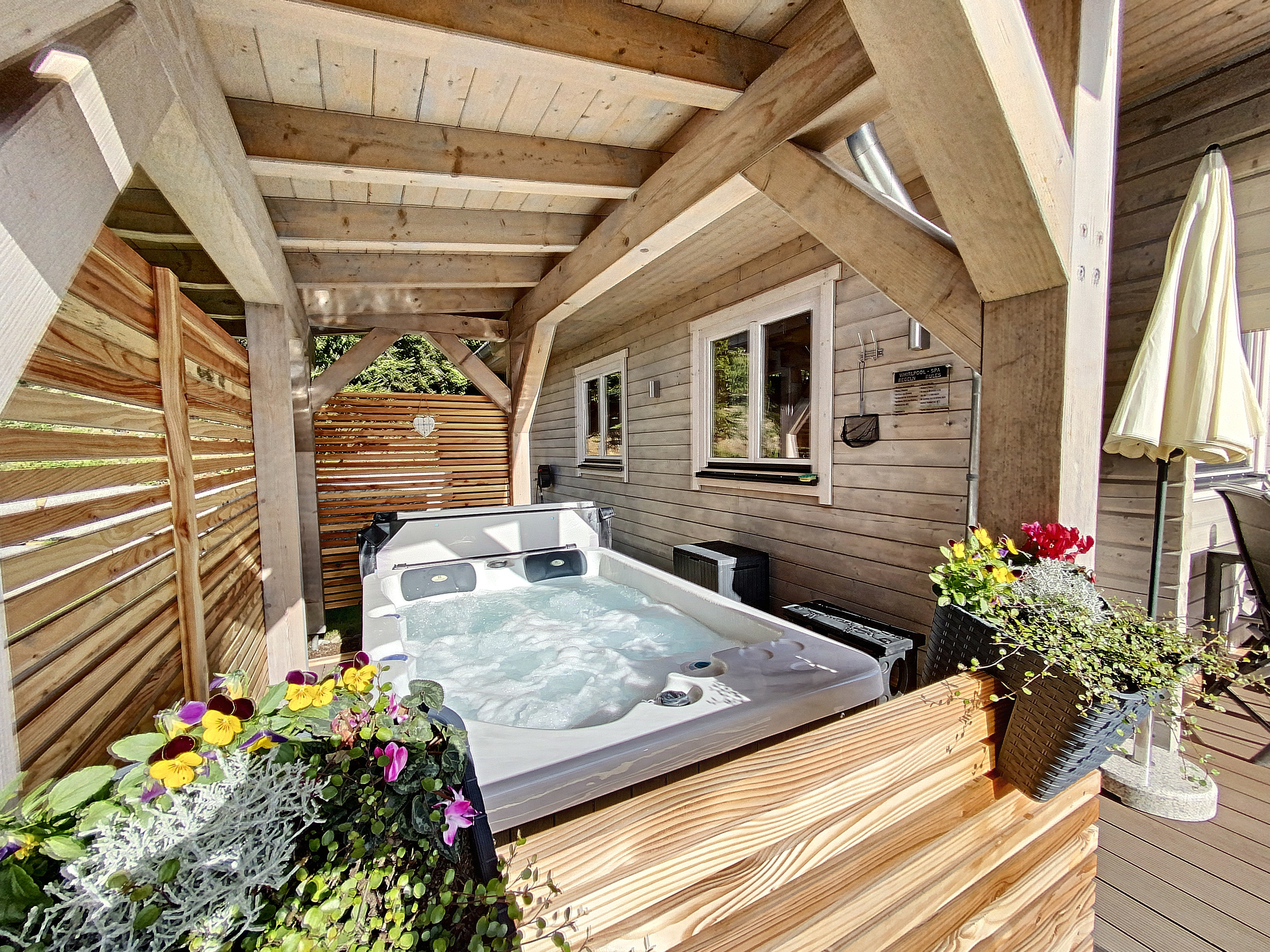 Hüttendorf - Drachselsried - Whirlpool nur für Sie allein! - Chalets zum Latschen mit Frühstücksservice