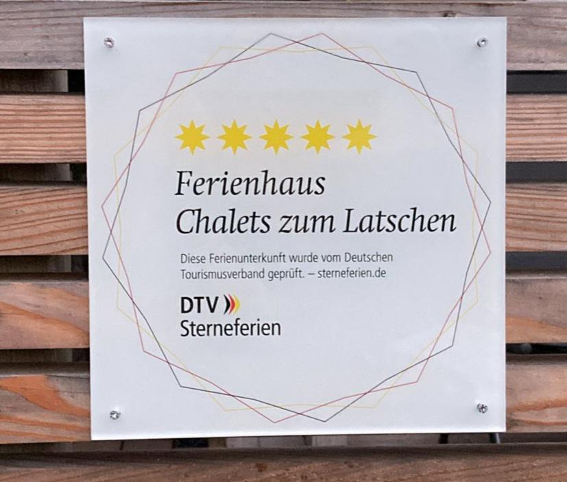 Chalet: Die Chalets zum Latschen wurden vom Deutschen Tourismusverband mit 5 ***** Sternen ausgezeichnet - Chalets zum Latschen mit Frühstücksservice