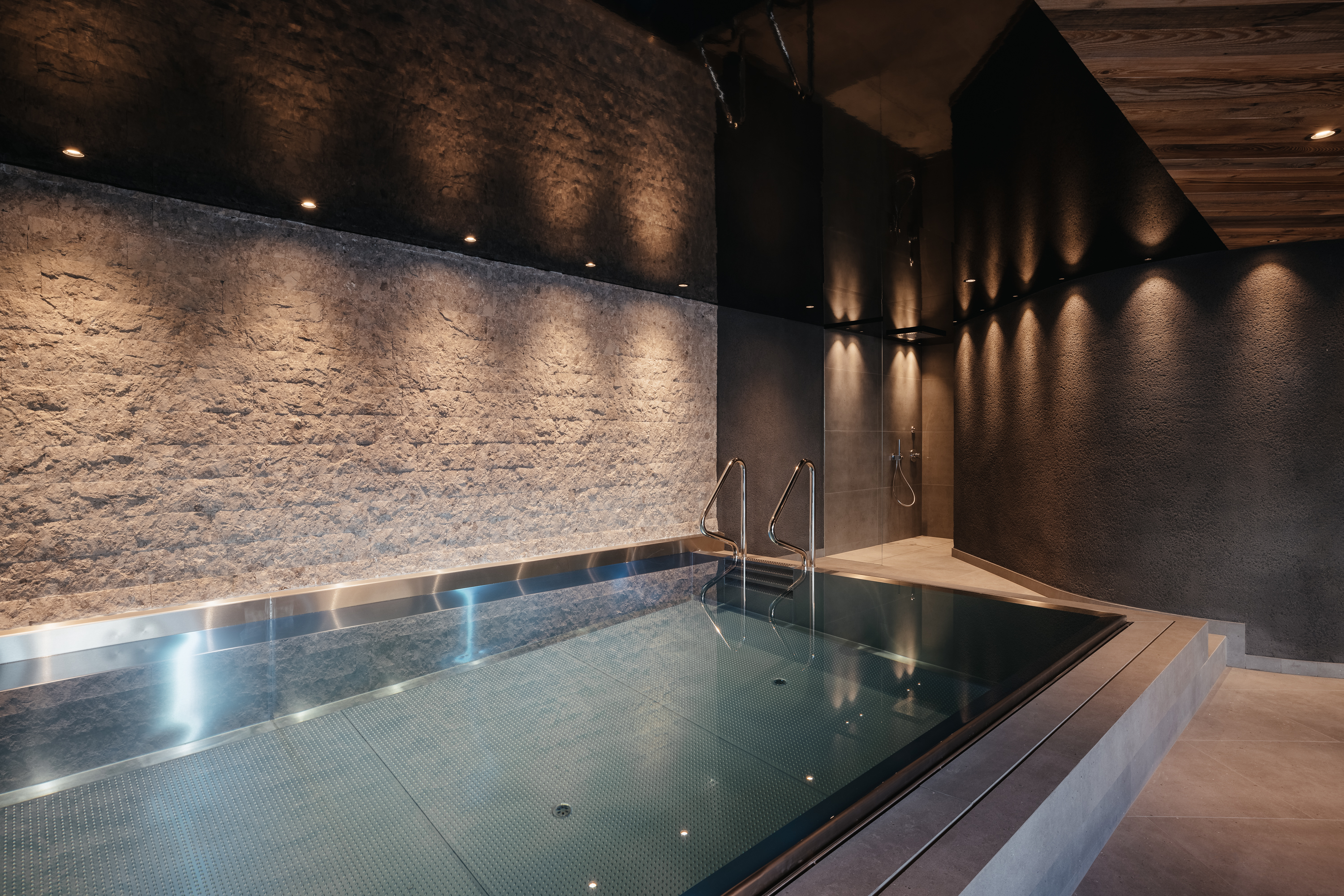 Chalet: Schwimmbad -  Pescosta Chalet Luxury Living