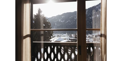Hüttendorf - Toblach - Aussicht auf St. Vigil in Enneberg -  Pescosta Chalet Luxury Living