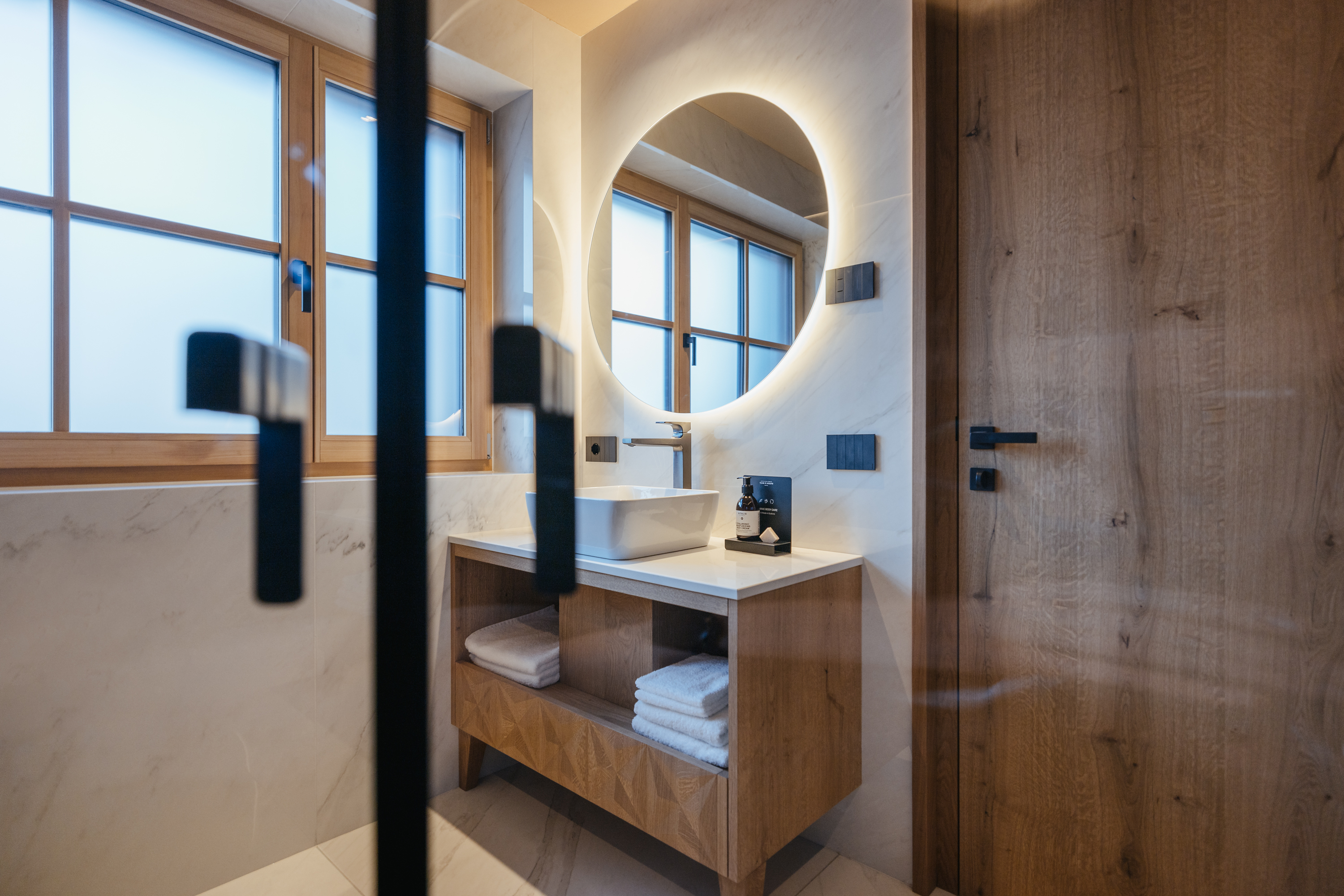 Chalet: Badezimmer im Kinderzimmer -  Pescosta Chalet Luxury Living